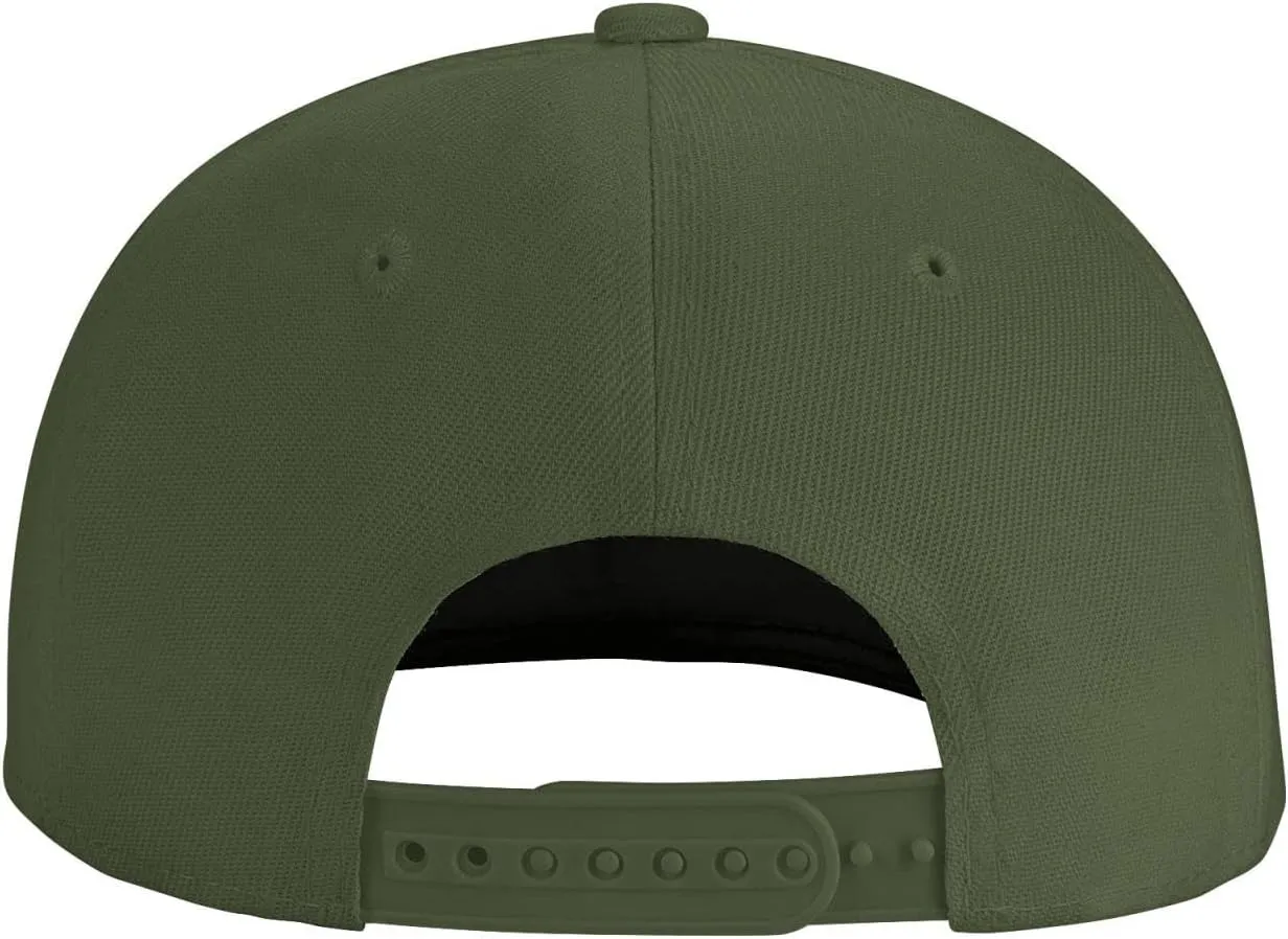 Gypsy Fortune Teller Snapback Hats for Men Women Baseball Cap Flat Bill Brim Hat