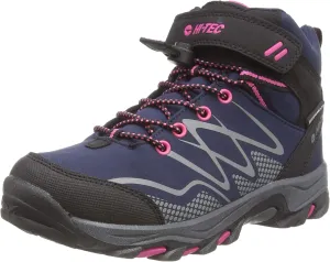 HI-TEC Blackout Mid Boots Navy/Magenta UK 5 Navy/Magenta