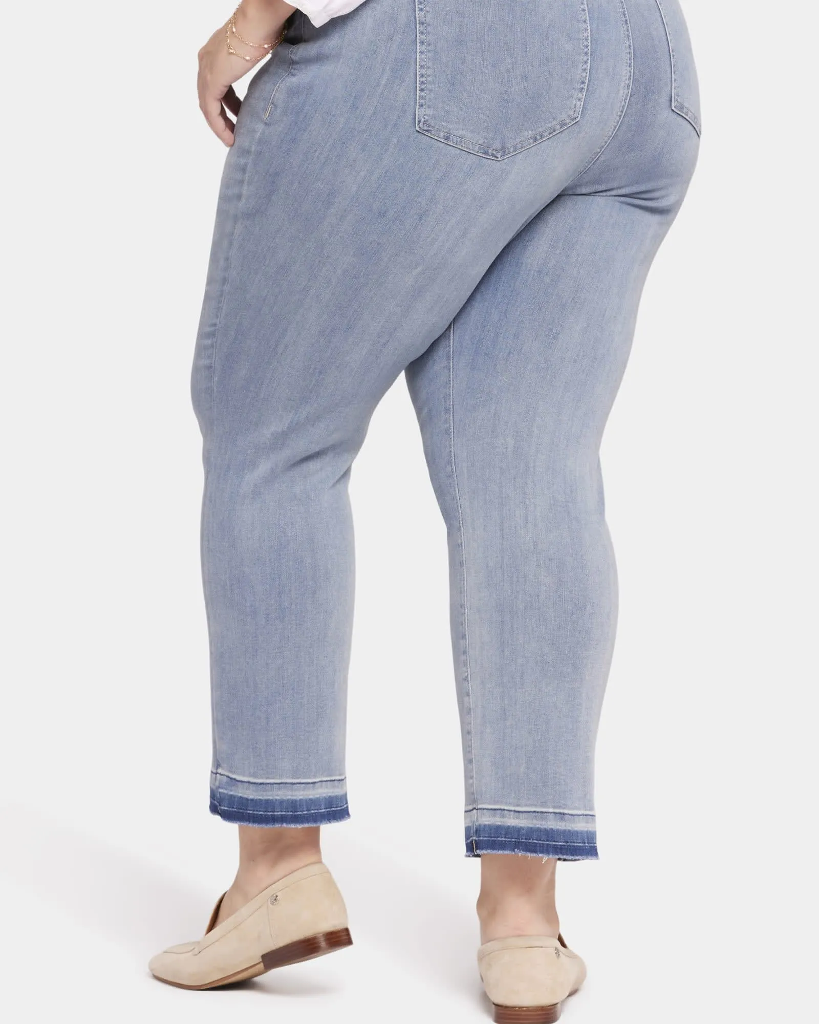 High Rise Marilyn Ankle Jean | Crystalline