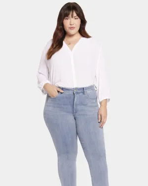 High Rise Marilyn Ankle Jean | Crystalline