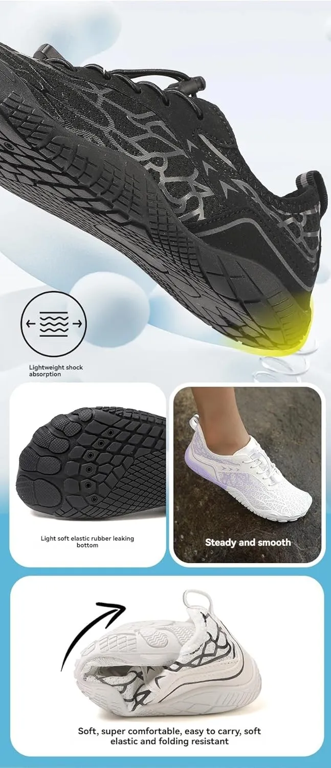 Hike Shoes for Women Men Barefoot Healthy & Non-Slip Quick-Dry Footwear Wide Toe Box Shoes Beach Athletic Hiking Shoes