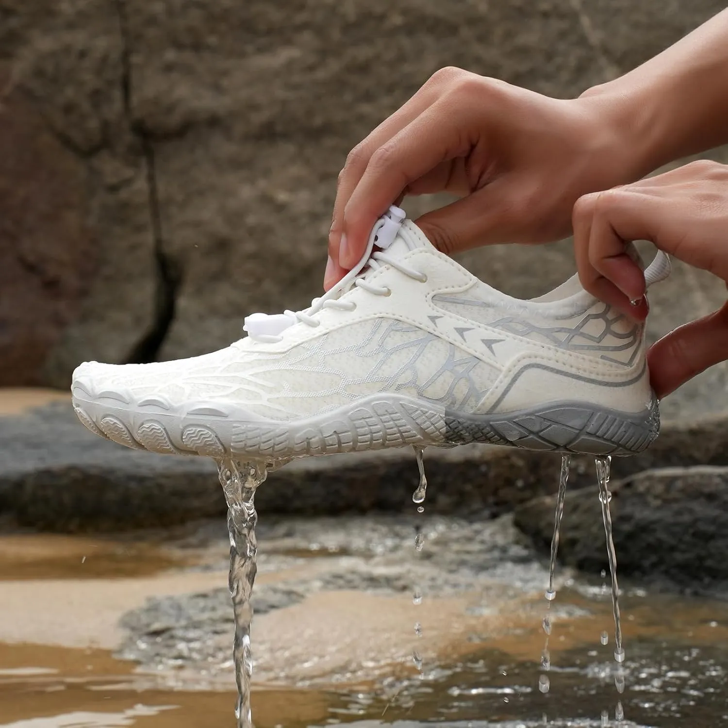 Hike Shoes for Women Men Barefoot Healthy & Non-Slip Quick-Dry Footwear Wide Toe Box Shoes Beach Athletic Hiking Shoes