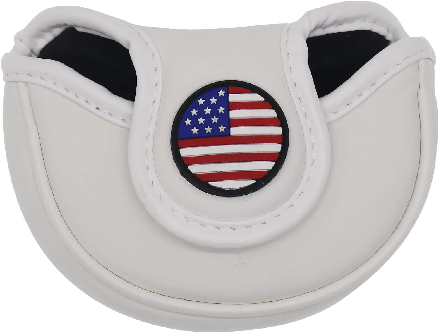 HISTAR Pebble Beach Magnetic Closure Golf Small Mallet Shaped Putter Cover for Scotty Cameron