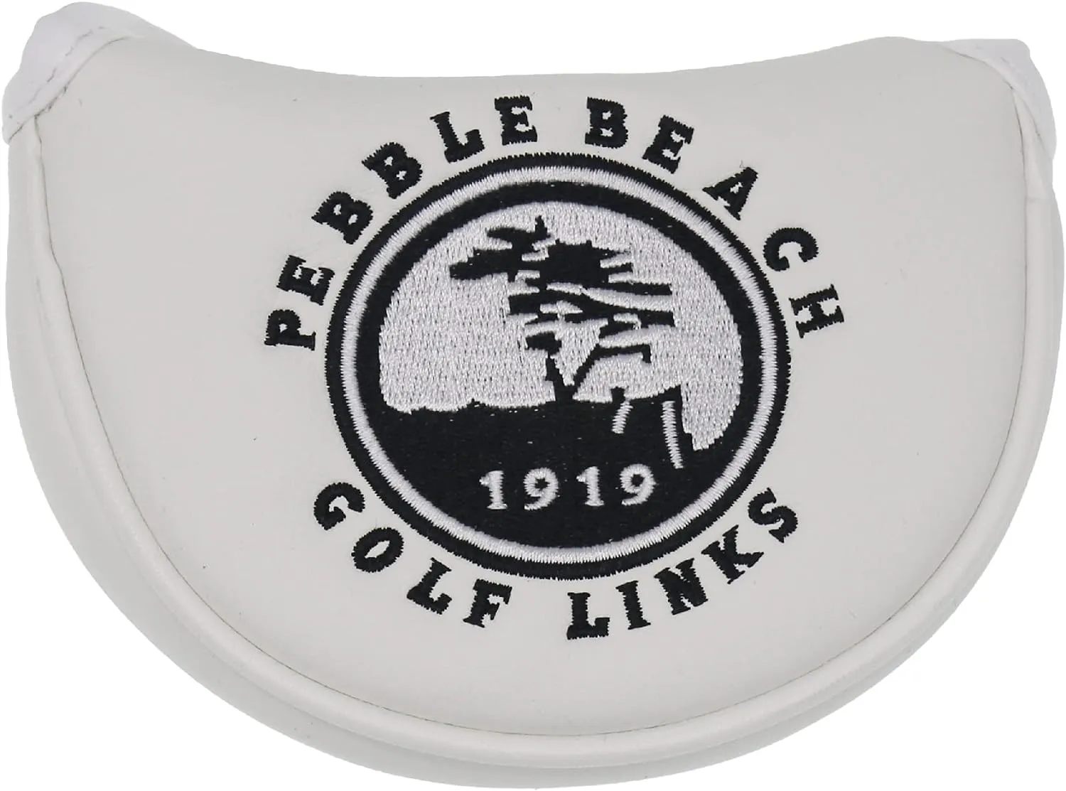 HISTAR Pebble Beach Magnetic Closure Golf Small Mallet Shaped Putter Cover for Scotty Cameron