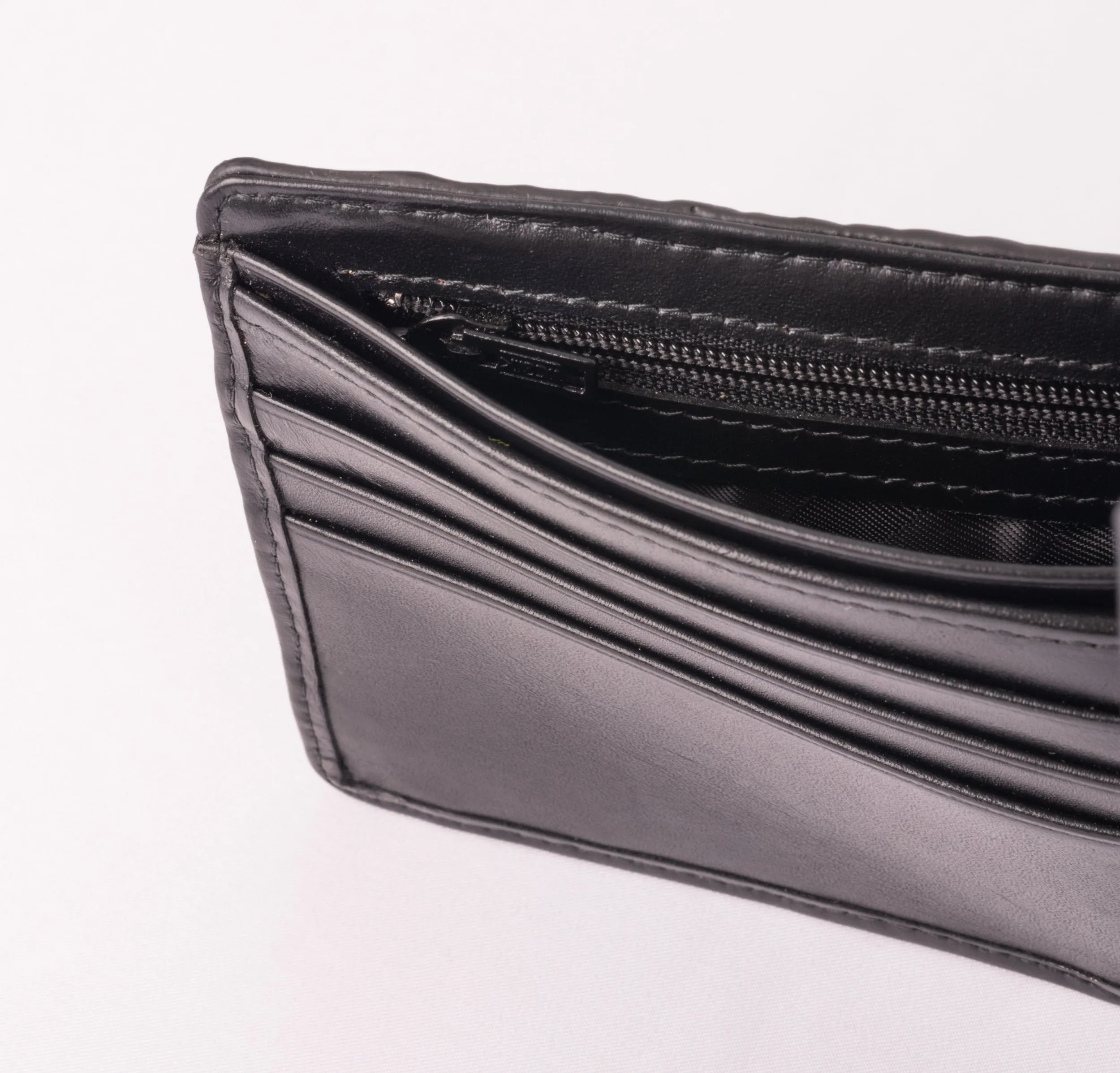 Hornback Crocodile Skin Wallet