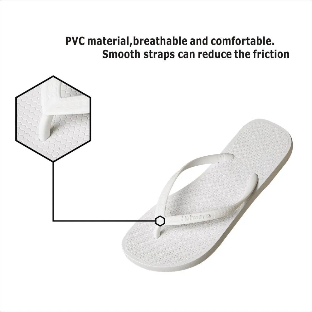 Hotmarzz Women's Slim Flip Flops Fashion Beach Slippers Flat Sandals