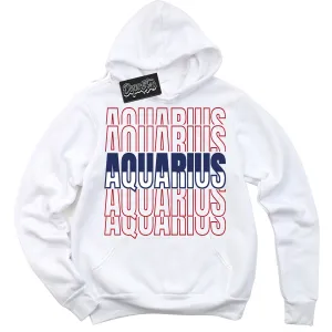 Howard University 1s Sneaker Hoodie Aquarius Graphic