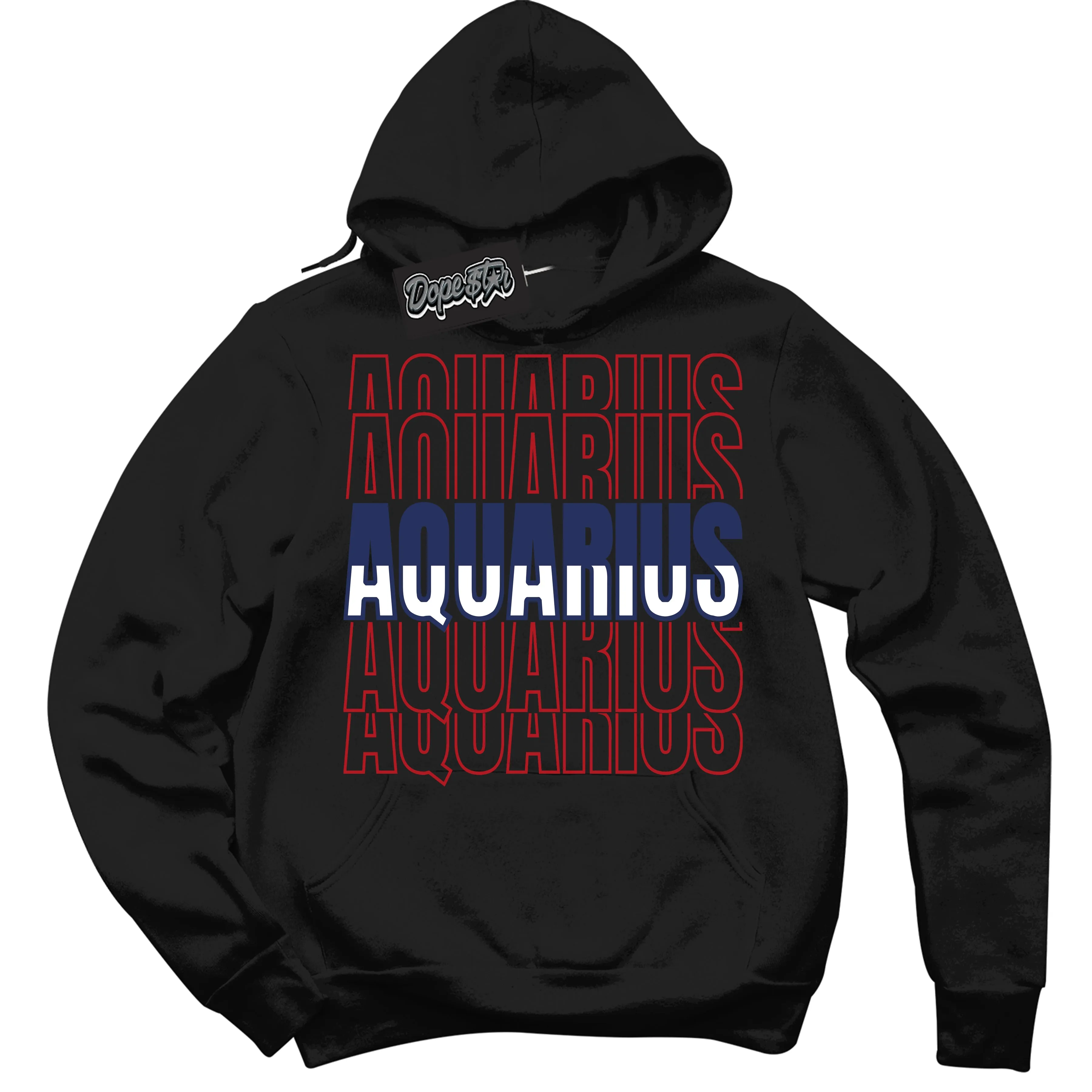 Howard University 1s Sneaker Hoodie Aquarius Graphic