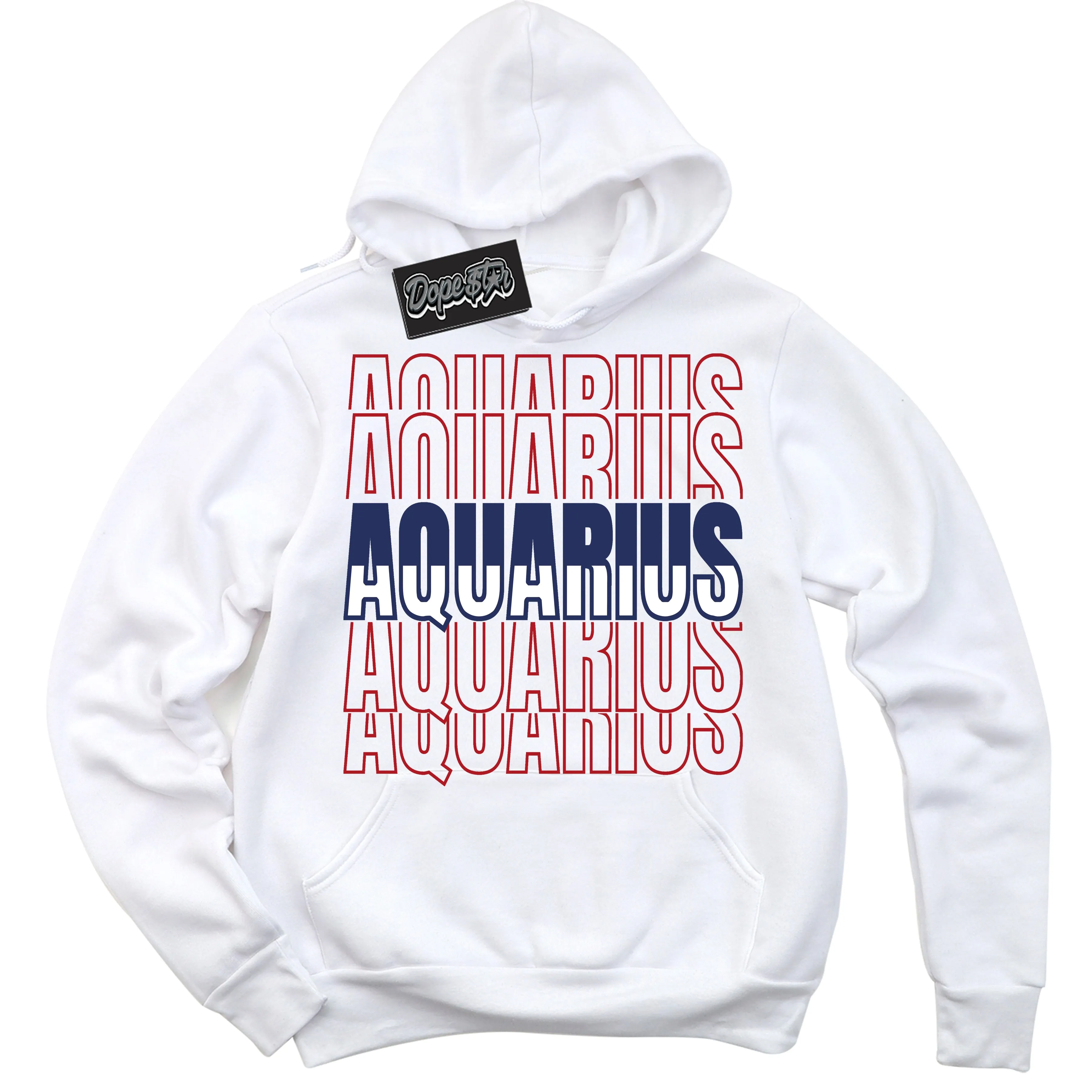 Howard University 1s Sneaker Hoodie Aquarius Graphic