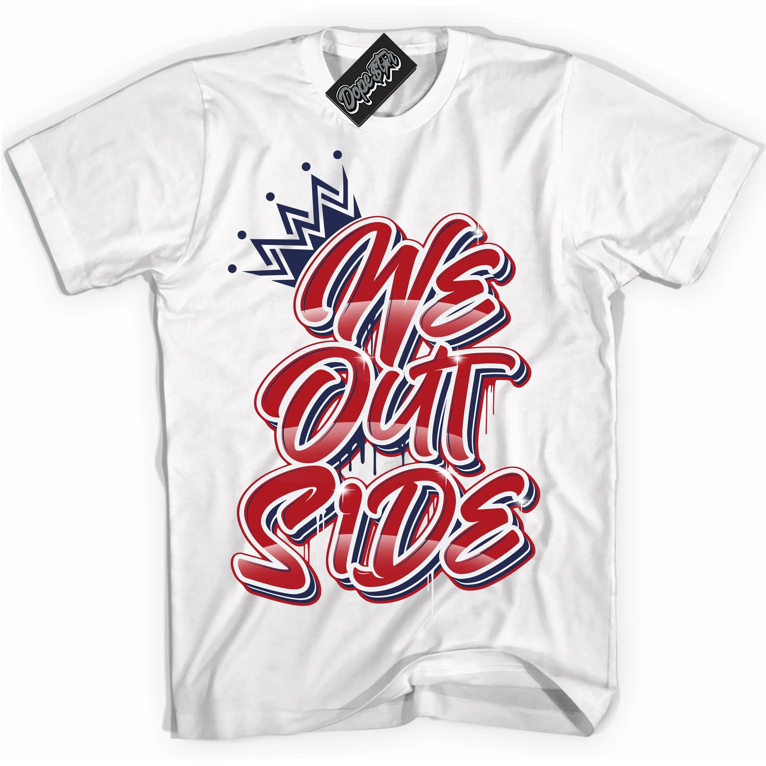 Howard University 1s Sneaker Shirt We Outside Graphic