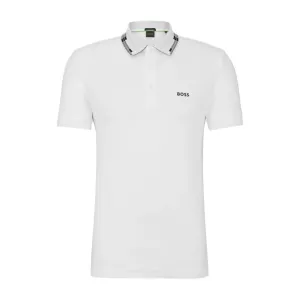 Hugo Boss Paule Golf Polo Shirt (White)
