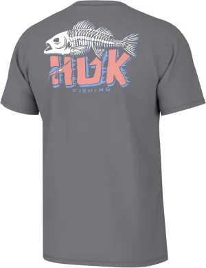 HUK Men's Fishing Graphic Tee, Performance Short Sleeve, Quick-Dry