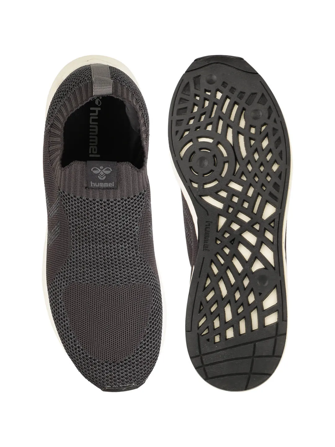 Hummel Zion Legend Seamless Men Grey Slip-Ons