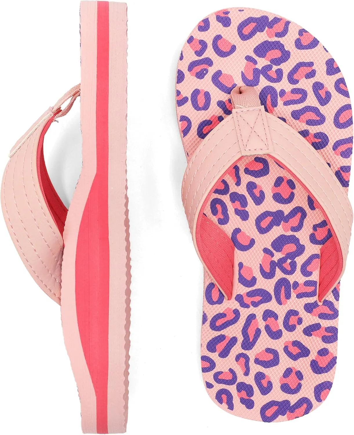 INMINPIN Kids Boys Girls Flip Flops Comfort Quick-Dry Beach Pool Aqua Thong Sandals(Little Kid/Big Kid)