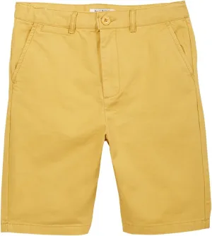 Isaac Mizrahi Boy's Slim Fit Flat Front Adjustable Waist 100% Cotton Shorts- Colors