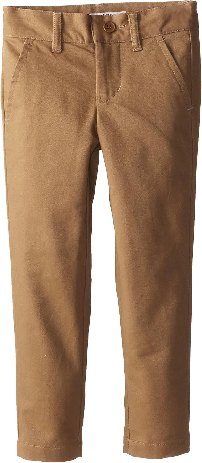 Isaac Mizrahi Little Boys' Slim Fit Cotton Twill Pant