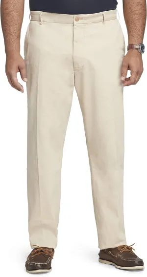 IZOD Men's Saltwater Stretch Flat Front Fit Chino Pant