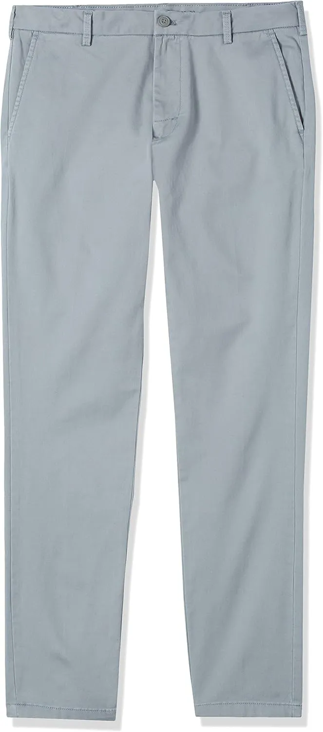 IZOD Men's Saltwater Stretch Flat Front Fit Chino Pant
