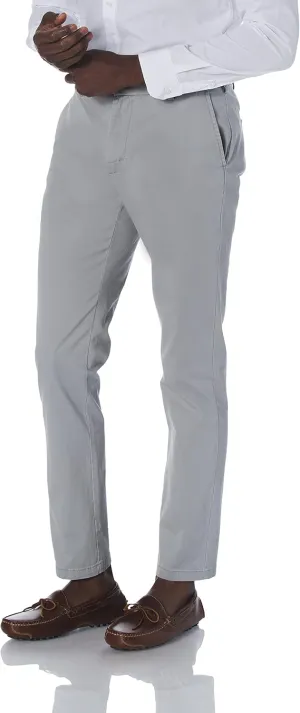 IZOD Men's Saltwater Stretch Flat Front Fit Chino Pant