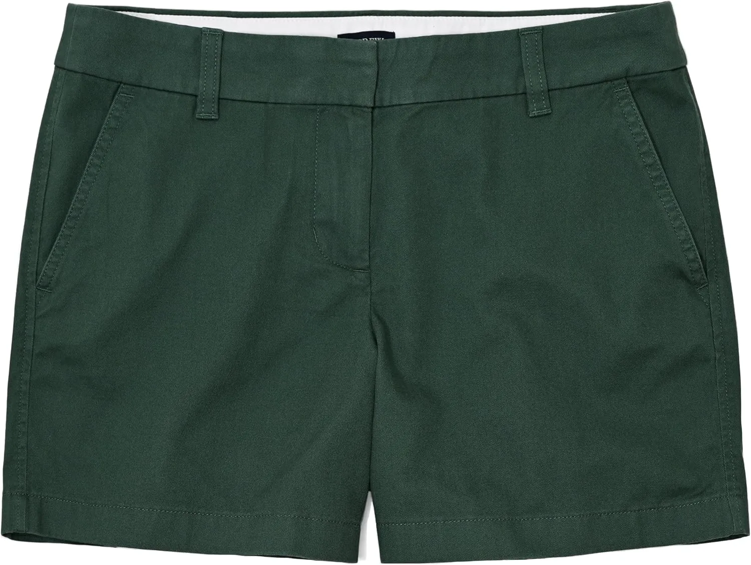 J.Crew Mercantile Women's 5" Classic Chino Short (10, Forest Floor GR0200)