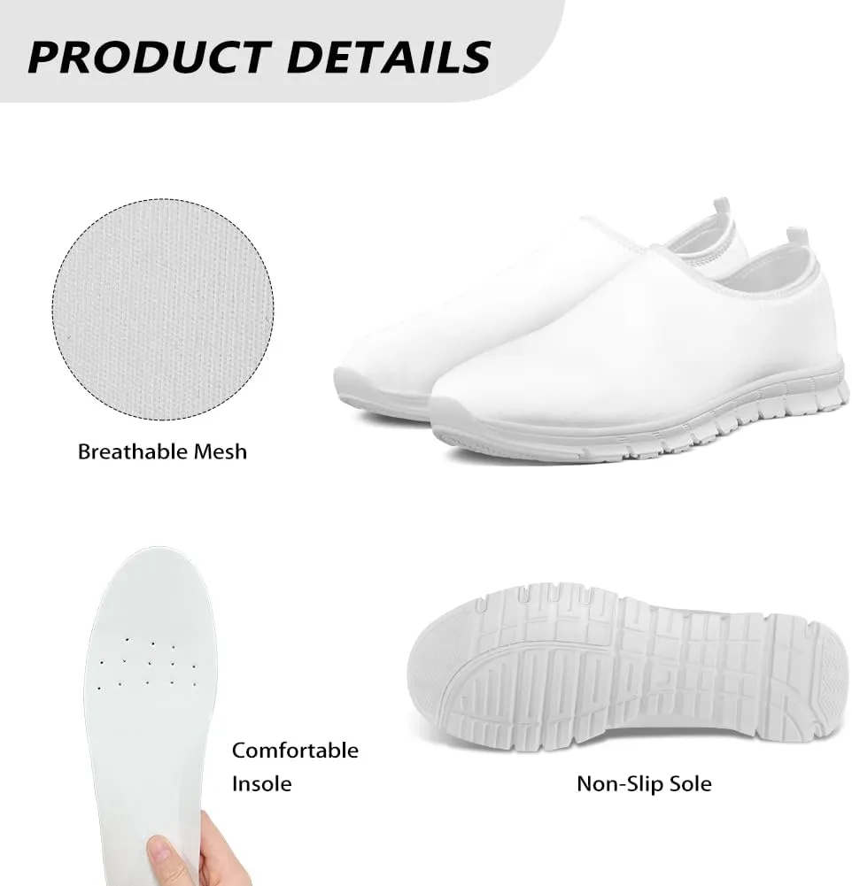 Jeiento Breathable Running Sneaker for Women Ladies Tennis Shoes Comfort Footwear Trainers Mesh Shoes Causal Travel Walking Flat Shoes