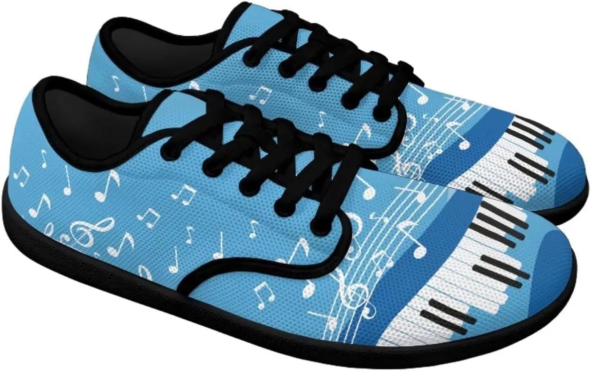 Jeiento Music Theme Hike Barefoot Shoes Men, Grounded Footwear Barefoot for Womens Mens