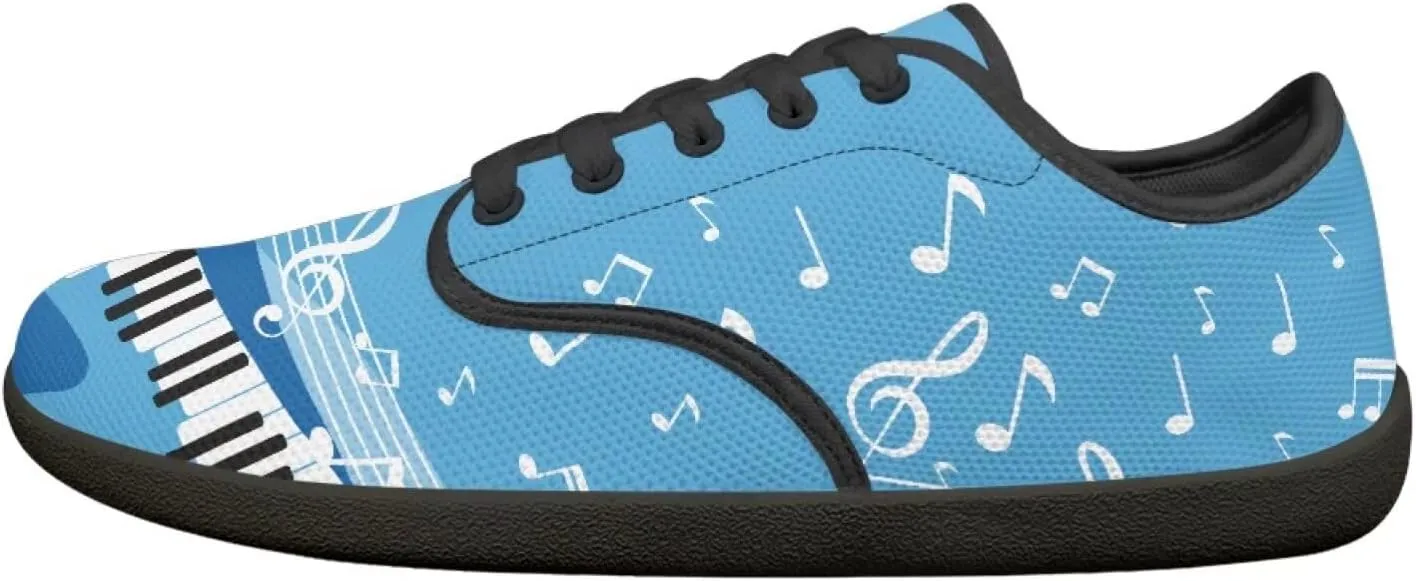 Jeiento Music Theme Hike Barefoot Shoes Men, Grounded Footwear Barefoot for Womens Mens