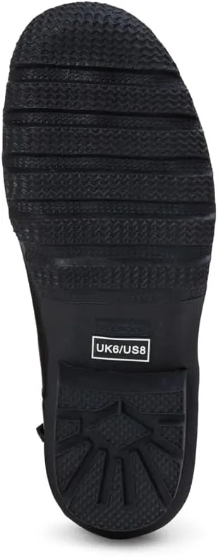 Jileon Womens Ankle Height Waterproof Rubber Rain Boots - Designed For Wide Feet & Wide Calves - Easy to Slip on and Off