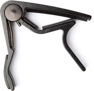 Jim Dunlop Acoustic Trigger, Curved, Black Guitar Capo (83CB)