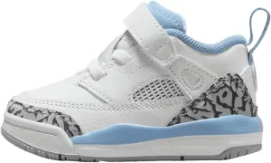 Jordan Spizike Low Baby/Toddler Shoes (FQ3952-141, White/Wolf Grey/Anthracite/University Blue)