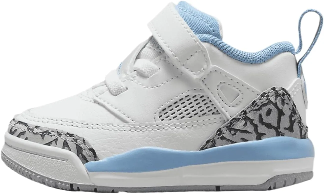 Jordan Spizike Low Baby/Toddler Shoes (FQ3952-141, White/Wolf Grey/Anthracite/University Blue)