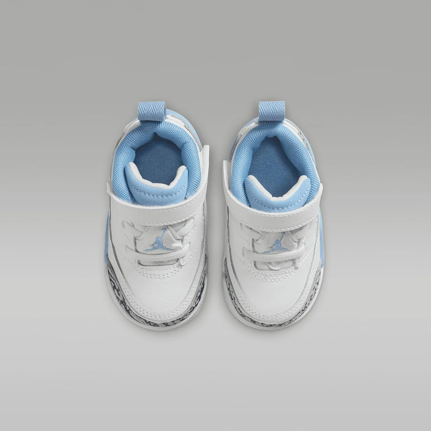 Jordan Spizike Low Baby/Toddler Shoes (FQ3952-141, White/Wolf Grey/Anthracite/University Blue)