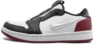 Jordan Womens WMNS Air 1 Ret Low Slip Black Toe Av3918 102 - Size 8.5W