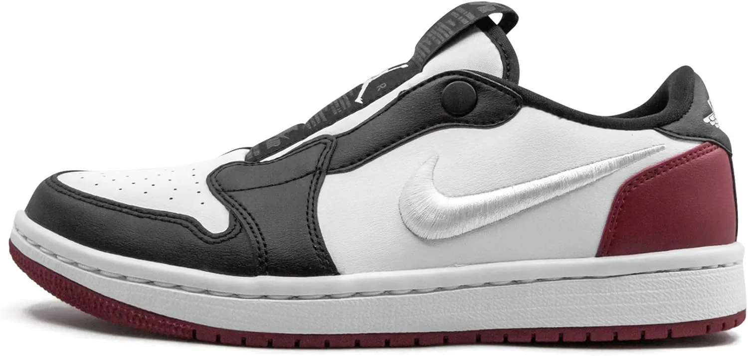 Jordan Womens WMNS Air 1 Ret Low Slip Black Toe Av3918 102 - Size 8.5W