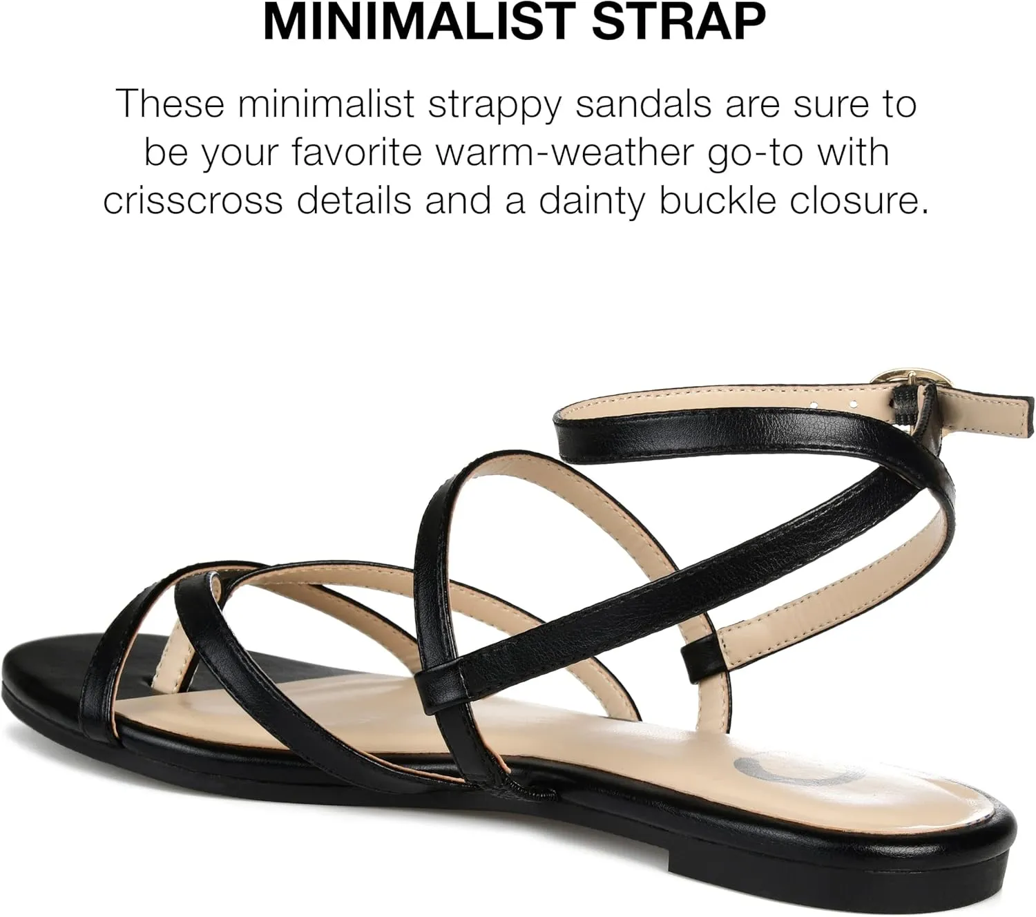 Journee Women's Serissa Flat Sandals