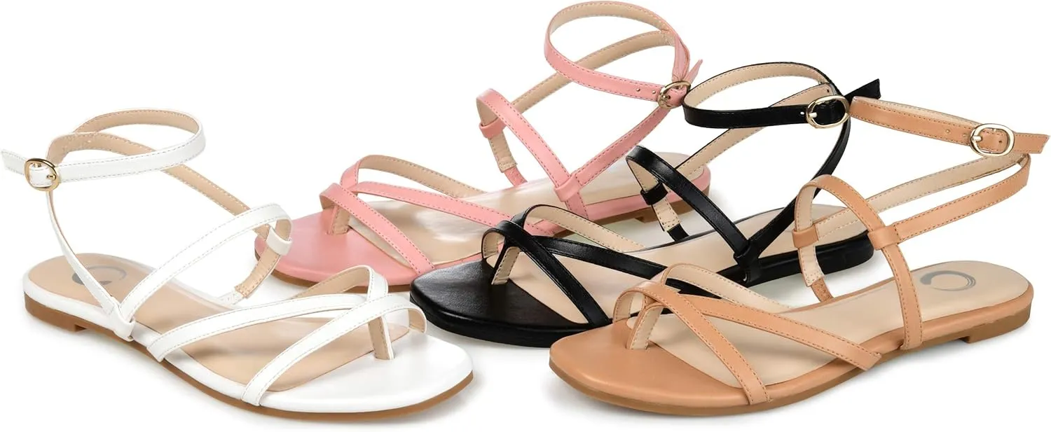 Journee Women's Serissa Flat Sandals