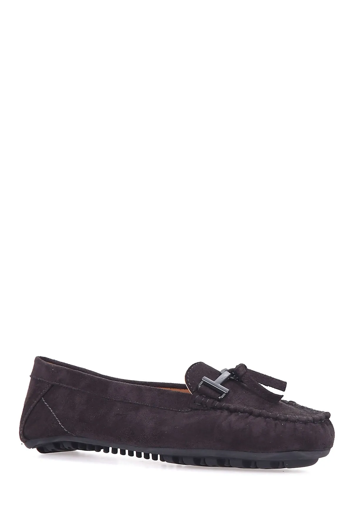 Kadın Süet Loafer