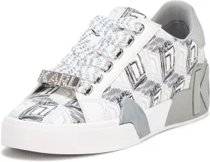 Karl Lagerfeld Paris Women's Marquise Everyday Lace Up Sneaker