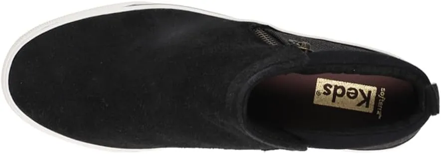Keds Women's Cooper Zip Bootie Suede/Canvas Rain Boot