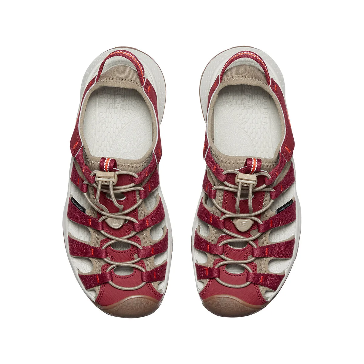 KEEN 1027166 Women's Astoria West Sandel Merlot