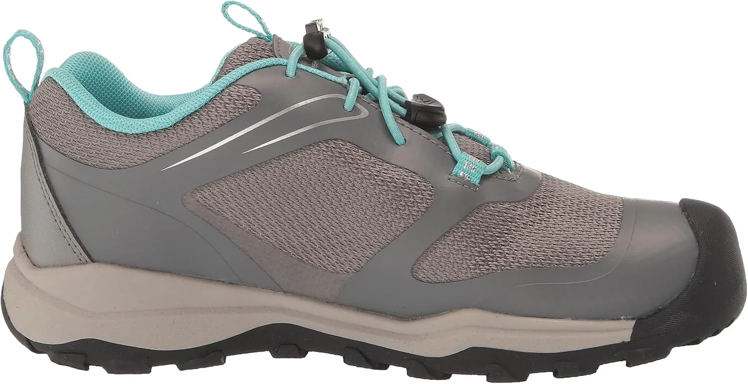 KEEN Kids' Wanduro Low Height Waterproof Easy On Durable Hiking Sneaker