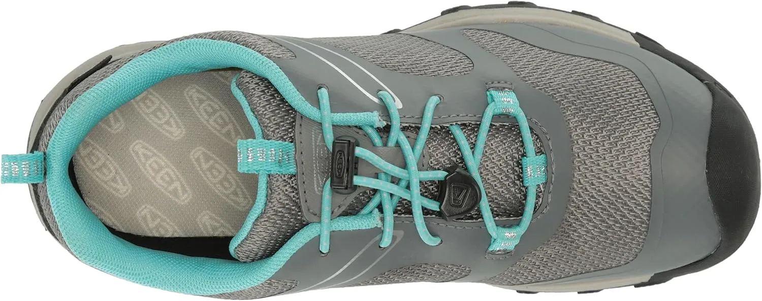 KEEN Kids' Wanduro Low Height Waterproof Easy On Durable Hiking Sneaker