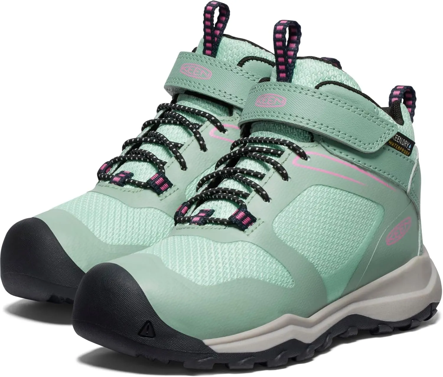 KEEN Unisex-Child Wanduro Mid Height Waterproof Easy on Durable Sneaker Hiking Boots
