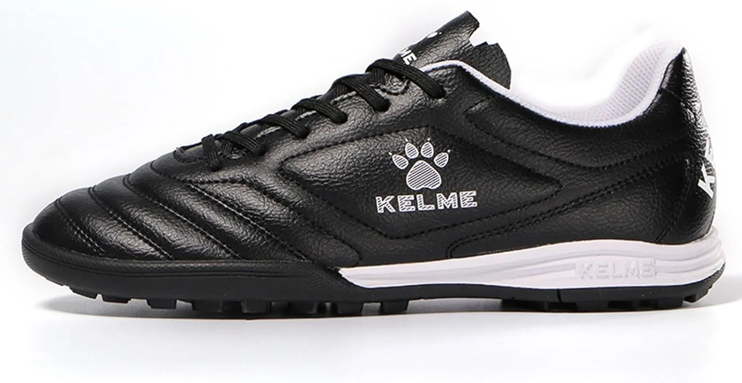 KELME Kids Soccer Shoes TF Soccer Cleats Boys Girls Professional Futsal Sneaker Breathable Athletic Football Boots for Outdoor Indoor