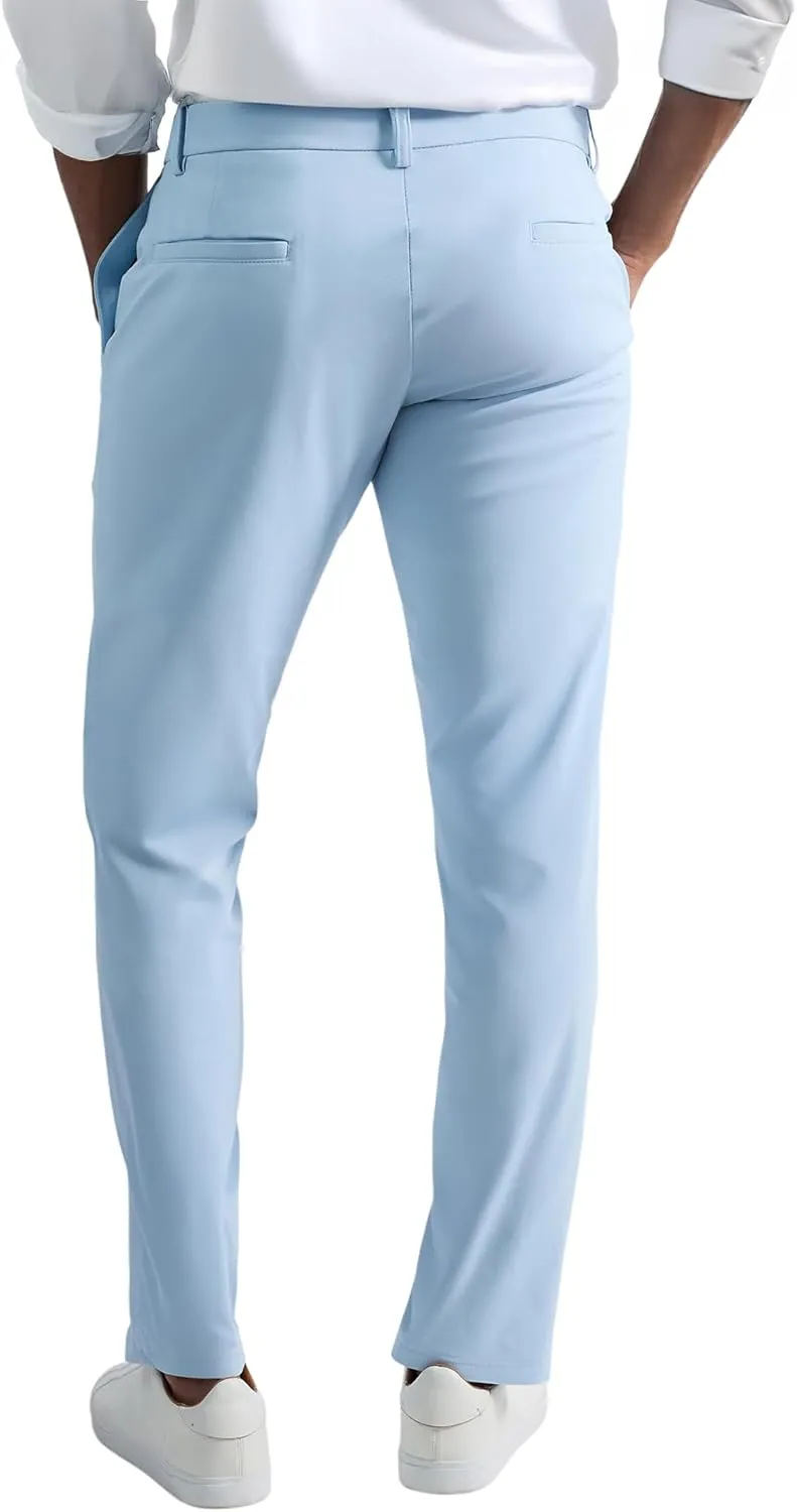 Kenneth Cole Men's Slim Fit Technicole Stretch Performance Casual Pant