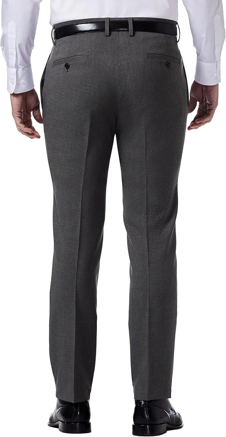 Kenneth Cole REACTION Men's Stretch Weave Slim Fit Dress Pant