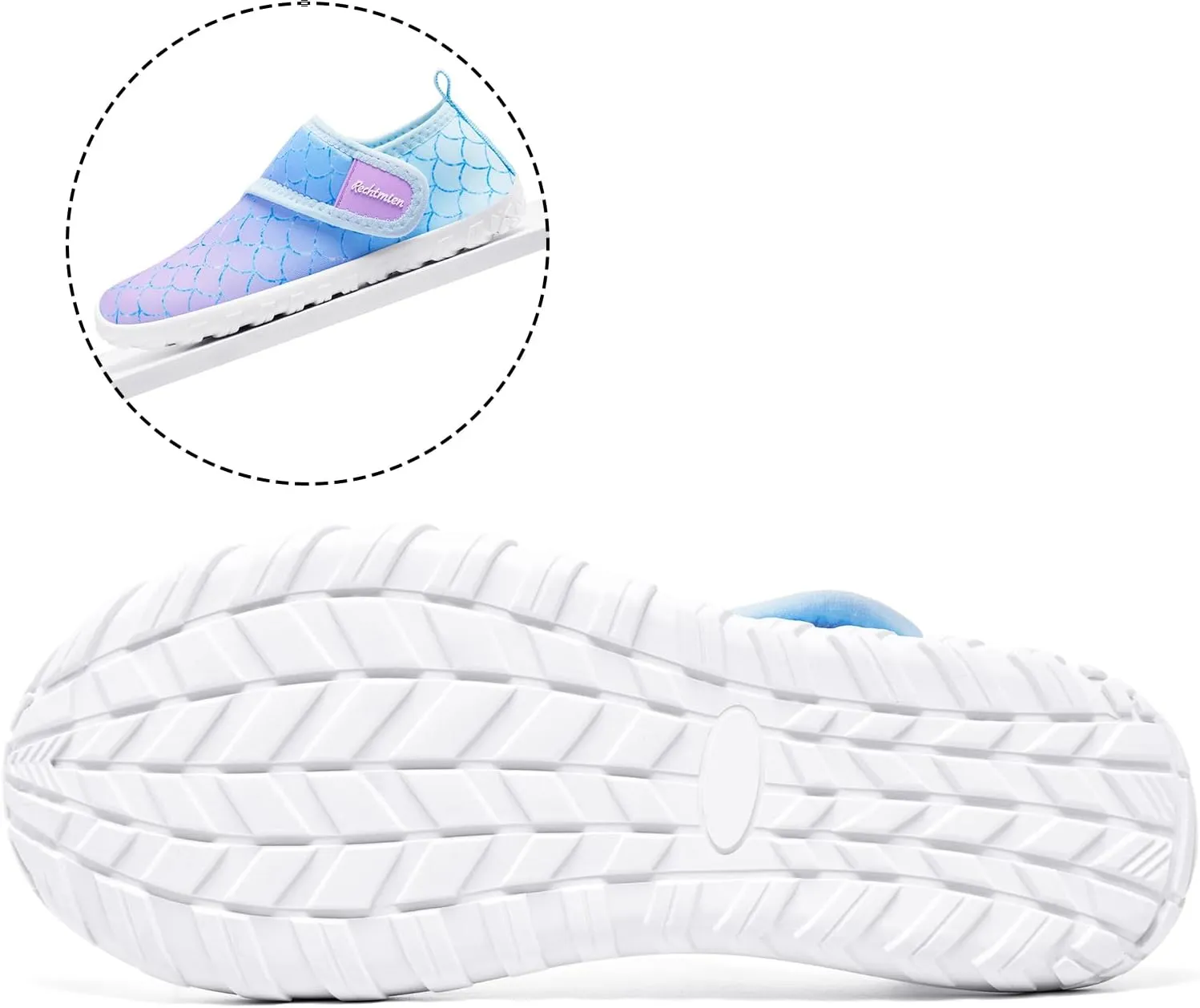 Kid Toddler Water Shoes Boy's Girl's Quick Dry Beach Cute Swim Shoes Non-Slip Barefoot Lightweight Aqua Shoes(Little Kid/Big Kid)