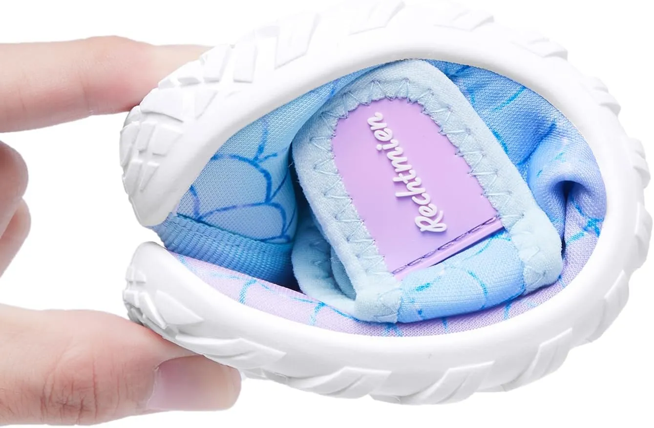 Kid Toddler Water Shoes Boy's Girl's Quick Dry Beach Cute Swim Shoes Non-Slip Barefoot Lightweight Aqua Shoes(Little Kid/Big Kid)