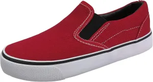 Kid's Classic Slip On Canvas Sneaker Skater Shoes