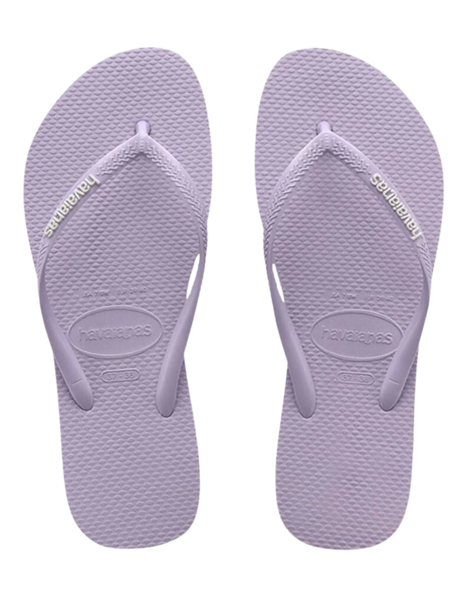Kids Slim Rubber Logo Thongs